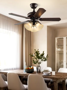 MINGRU | Ceiling Fan with Light 52 inches