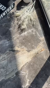 ABBUSHOES YL 05 Flat Slip-On Motif Floral Square Toe Ukuran 37-41