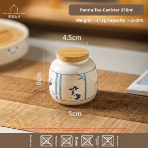 MODERN SWEETHOME | Portable Airtight Tea Storage Canister