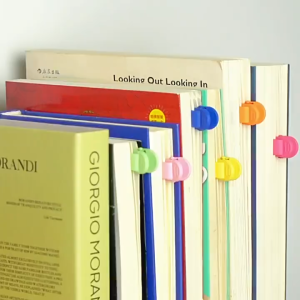 3 PCS ติดตามอัตโนมัติ ที่คั่นหนังสือ ซิลิโคนติดตาม ที่คั่นหนังสืออ่านหนังสือ คลิปหนีบหน้า
