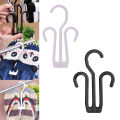 Nurm 10pcs Shoes Drying Racks Multi-purpose Hanger Space Saving Slipper Double Hooks Supermarket Shelf. 