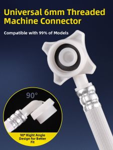 FANSHENG | Universal Long Threaded Inlet Hose for Automatic Washers