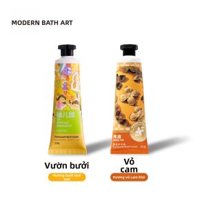 modern bath art | Kem Dưỡng Tay Hương Hoa Gỗ Cấp Ẩm Dạng Xách Tay