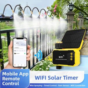 Solar Wifi Automatic Timed Irrigation Sprayer Adjustable Nozzle