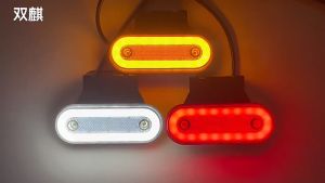 Lampu Bak LED Side Marker Truk Trailer / Bus / Mobil 24 Volt 12 Volt Universal Awet Anti Air LED Side Marker Lamp