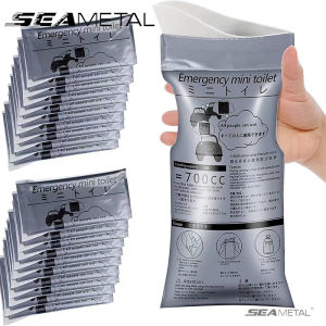 SEAMETAL Car Portable Urine Bags Emergency Urine Bags for Camping Travel Outdoor Emergency Toilets 700ml Disposable Urine Bags
