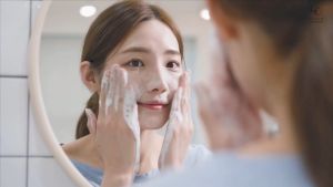 Sữa rửa mặt cho da dầu mụn W.Skin Laboratory AC+ CLEARING CLEANSING FOAM (150ml) xuất xứ Hàn Quốc {Có tem phụ nhập khẩu chính ngạch}