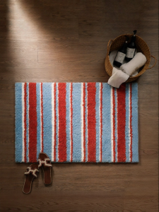 SAIBOSI | French Vintage Non-slip Fast Drying Air-permeable and Water-absorbent Bathroom Mat