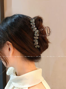 กิ๊บติดผมคริสตัลสีสันสดใสหรูหราสำหรับผู้หญิง ทรงผมด้านหลังศีรษะ กิ๊บติดผมแบบอเนกประสงค์ สไตล์เกาหลี เครื่องประดับผม