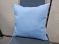 40cm X 40cm Square Pillow Insert White Pillow Inner Blue Pillow. 