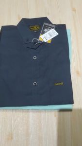Kemeja Pria Lengan Pendek Polos RZLstoree Size M L XL
