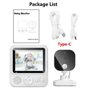 Màn Hình Video Không Dây 28 Inch Cho Bé Với Chức Năng Nghe Nhìn Hai Chiều Tầm Nhìn Ban Đêm Hiển Thị Nhiệt Độ Và Camera Giám Sát SD 720P Dành Cho Mẹ Và Bé