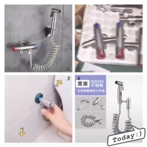 Stainless Steel Water Diverters 1 Inlet 2 Outlets