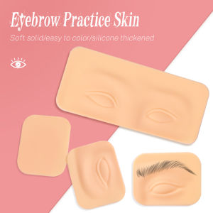 Tattoo Practice Pad Soft Eyebrow Tattoo Practice Skin Good Resilience Practice Eye Makeup Board Tattoo Training Fake Skin