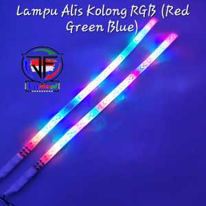 Lampu Running Alis LED 30cm Motor Mobil / Lampu Alis Fleksibel 30cm Flash RGB Bisa Untuk Motor dan Mobil Universal