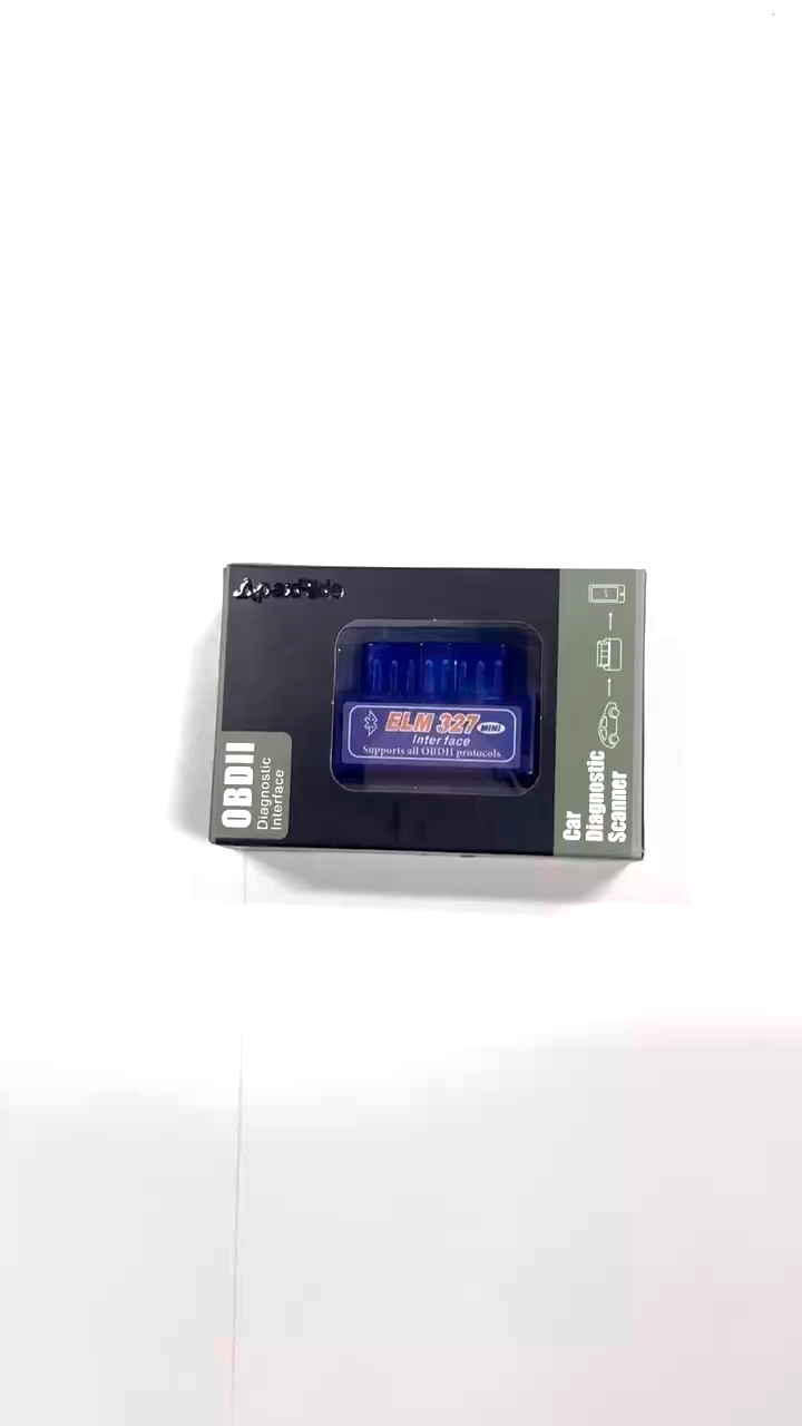 ApexRide ELM327 Mini OBD OBD2 Bluetooth Wireless Car Scanner V2.1 Alat Scan Mobil OBDII Auto Tool