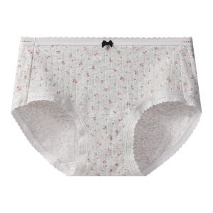 Quần lót tam giác AIMO cho nữ làm  vải cotton mỏng không đường may thoải mái kháng khuẩn