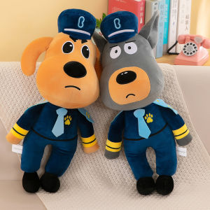 Labrador Doberman doll police dog plush toys for men and women Childrens Day birthday gift dolls