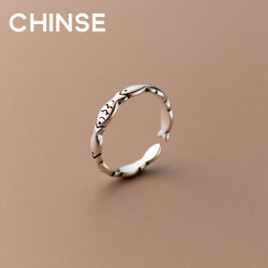 CHINSE | Minimalist Delicate S925 Silver Womens Ring