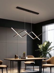 Lampu Gantung LED 3 Warna Modern Minimalis Gaya Nordic Lampu Hias Untuk Ruang Makan Dapur Cafe MOOISHC