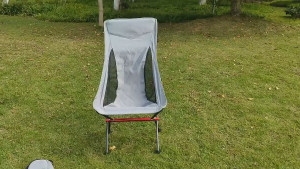 🔶Portable Outdoor Folding Chair | Portable High Back Moon Camping Chair