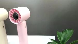 Hot New High Speed Folding Refrigeration Fan Digital Display Mini Portable USB Charging Fan High Wind Power Handheld Fan