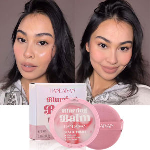 Dorisna Light Mist Oil Control Makeup Setting Balm Matte Locks Makeup Setting Powder with Powder Puff