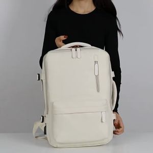 MDSK Travel Bacpack Men Expandable Backpack 17 inch waterproof travel bag Multi Function USB luggage bag Duffel Backpack旅行背包