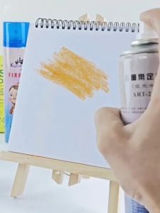 180ml/300ml Fixative Art Spray Sketching Supplies Waterproof Protective Agent Kuelox Fixative Spray For Sketch/Gouache Spray Fixative Art Spray for Artwork Coating Arts Sketching Supplies For Sketch Carbon Paint Oil Powder Gouache Painting