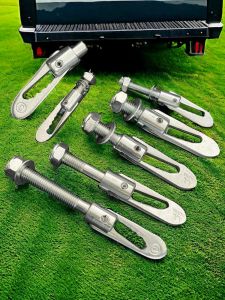 Galvanized T-Shaped Quick Release Pin Trailer Accessories Spring Loaded Fixing Socket Car Modification Parts Auto Maintenance
