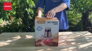 Máy Xay Thịt Đa Năng - Cối Xay Thịt Damas KF-260 - Chất Liệu Thủy Tinh Cường Lực - Dung Tích 2.2L - Công Suất 300W - Damas Official Store