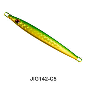 TEASER J142 Mackerel Sea Fishing Bait 100g 120g 160g Bionic Fish Scale Coated Iron Plate Lure for Boat Fishing