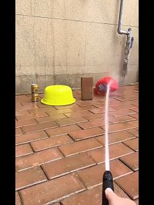 Garden Hose Water Gun High Pressure Car Wash Water Gun Nozzle 3 Spray Patterns For Car And Pet Cleaning