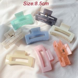 Kẹp Tóc Hình Chữ Nhật Hình Học Kẹp Tóc Nữ Cá Tính Kẹp Tóc Đuôi Ngựa Cho Nữ Kẹp Tóc Nhựa Phong Cách Hàn Quốc Phụ Kiện Tóc Nữ Kẹp Tóc Thời Trang