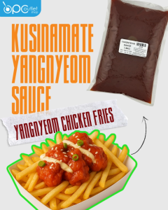 Kusinamate Yangnyeom Sauce 1.5kg - A rich sweet and slightly spicy sauce perfect for Korean fried chicken or grilled dishes.