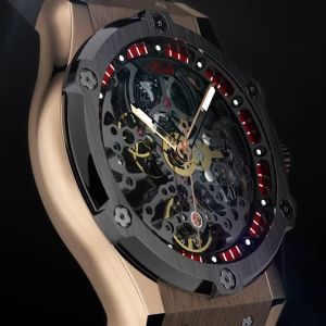 HAOFA 1913 80-HOUR POWER RESERVE SKELETON WATCH