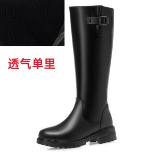 Winter Womens Boots Fashionable Knights Capes Warm Cotton with Sheep and Fur Lining Non-Slip Knee-High Rubber Soleed