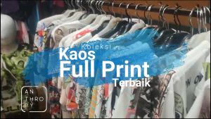 Kaos Distro Sablon Full Print SB335: Pilihan Terbaik untuk Kaos Oblong Dewasa