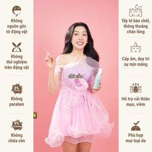 Tẩy Da Chết Siêu Mịn Muối Biển Xanh SHeGAN 140ml - Làm Sạch Lỗ Chân Lông Cải Thiện Mụn Cho Làn Da Mềm Mại