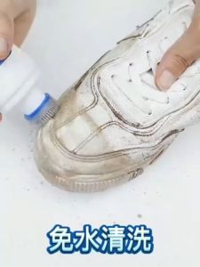 น้ำยาซักรองเท้า ซักแห้งรองเท้า ผลสร้างความสะอาดรองเท้า จัดการคราบสกปรก ไม่ต้องล้างน้ำ รสชาติ