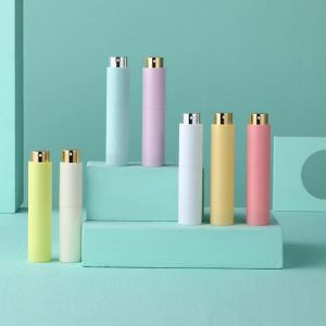 Bình Xịt Nước Hoa Mini Xoay Bằng Thủy Tinh Di Động 10ml Chai Xịt Nhỏ Gọn Dùng Cho Du Lịch Màu Trơn Có Thể Nạp Lại Cồn