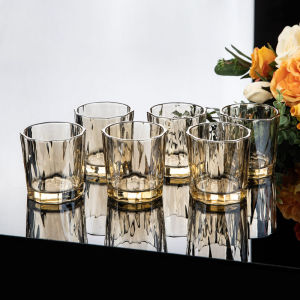 Thickened Glass Cup Set Luxury High Value Beer Cup Elegant Home Use Water Cup Set Premium Tea Cup Durable Heat Resistant Cups