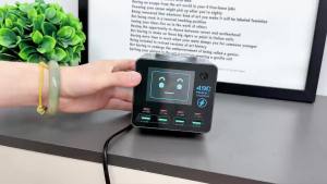 New 140W Smart Digital Charger Wireless Charger Multi-Port Charger (4C4A) for Smartphones Tablets and More