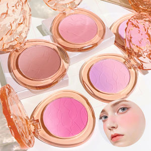 Bảng Phấn Má Hồng 4 Màu Gradient Màu Tự Nhiên Mờ Làm Trắng Nổi Bật Bộ Sưu Tập Trang Điểm Kích Thước Đầy Đủ