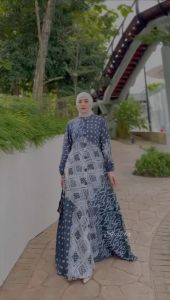 Shalda Batik: Gamis Simpel dan Elegan dengan Bahan Rayon Premium