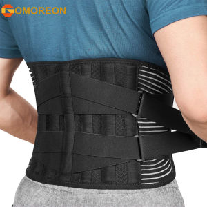 1Pcs Back Braces for Lower Back Pain Relief with 6 Stays Breathable Back Support Belt for Men/Women for Work Lumbar Support Belt