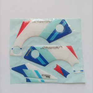 Emblem Timbul Footstep Segitiga Stang Suzuki Satria FU EcStar