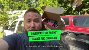 4-Post Marine Bus Bar Terminal Studs 12V - 48V for Automotive Car Boat