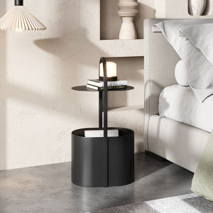 25/35cm Bedside Table Minimalist Modern Mini Small Ultra Narrow Bedside Cabinet Ultra Narrow Wall Gap Storage Rack