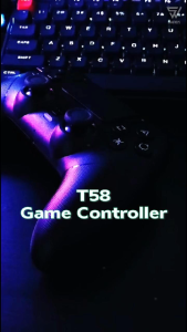 【SG】 T58 Wireless Controller for PS5 Playstation Slim PS5 Pro PC Dual Haptic Hall Effect Gamepad